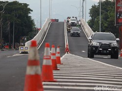 Struktur Fly Over Jalan Laswi-Pelajar Pejuang Mulai Diuji Coba 2 Hari
