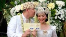 Prosesi pernikahan Yura Yunita dan Donne Maula