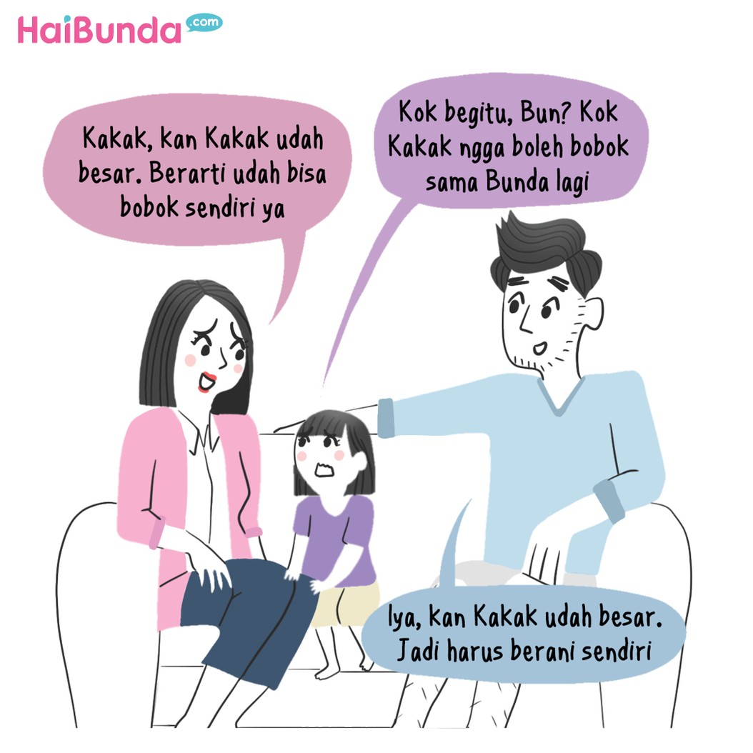 Komik Belajar Bobok Sendiri