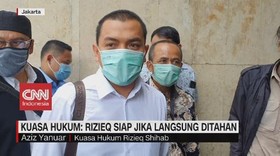 VIDEO: Kuasa Hukum: Rizieq Siap Jika Langsung Ditahan