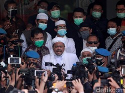 Timeline Habib Rizieq Tiba di RI, Picu Kerumunan dan Ditahan Polisi