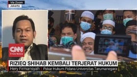 VIDEO: Rizieq Shihab Kembali Terjerat Hukum