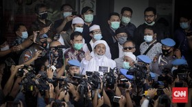 Sebulan Jejak Rizieq di Tanah Air Berujung Jadi Tahanan