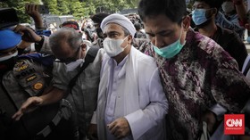 Rizieq Didakwa Langgar Karantina Kesehatan di Megamendung