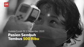 VIDEO: Pasien Sembuh Covid-19 Tembus 500 Ribu Per 12 Desember