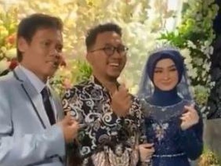 Viral Pria ke Nikahan Mantan Ternyata Settingan, Pengantin Wanita Sedih Dibully