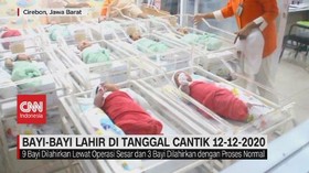 VIDEO: 12 Bayi Ini Lahir di Tanggal Cantik 12-12-2020