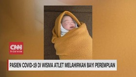 VIDEO: Pasien Covid-19 di Wisma Atlet Lahirkan Bayi Perempuan