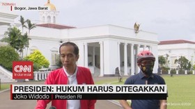 VIDEO: Presiden Jokowi: Hukum Harus Ditegakkan