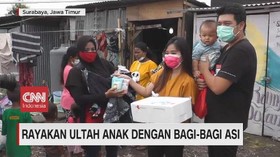 VIDEO: Rayakan Ultah Anak dengan Bagi-bagi ASI