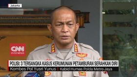 VIDEO: 3 Tersangka Kasus Kerumunan Petamburan Serahkan Diri