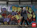 FOTO: Menggairahkan Jalan Jaksa Lewat Mural