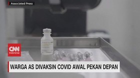 VIDEO: Warga AS Divaksin Covid Awal Pekan Depan