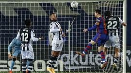 Hasil Liga Spanyol: Messi Bawa Barcelona Atasi Levante