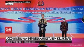 VIDEO: Jokowi Serukan Pembenahan di Tubuh Kejaksaan