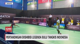 VIDEO: Pertandingan Ekshibisi Legenda Bulu Tangkis Indonesia