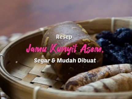 Resep Jamu Kunyit Asem, Segar & Mudah Dibuat