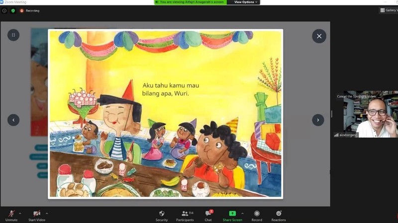 Komitmen Room to Read/ProVisi Education untuk meningkatkan literasi anak Indonesia diwujudkan dalam proyek 'Menumbuhkan Kegembiraan