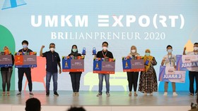 Transaksi UMKM EXPO(RT) BRILIANPRENEUR BRI Naik 3 Kali Lipat