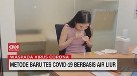 VIDEO: Metode Baru Tes Covid-19 Berbasis Air Liur