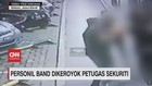 VIDEO: Personil Band Dikeroyok Petugas Sekuriti