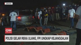 VIDEO: Polisi Gelar Reka Ulang, FPI Ungkap kejanggalan
