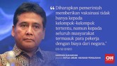 CELOTEH: Jokowi Gratiskan Vaksin Corona Sepenuhnya Presiden RI Jokowi memutuskan vaksin corona gratis sepenuhnya usai polemik yang terjadi di masyarakat mengenai vaksinasi mandiri atau berbayar.