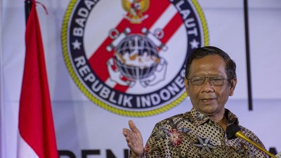 Mahfud Gaungkan Pesan Jokowi di Natuna