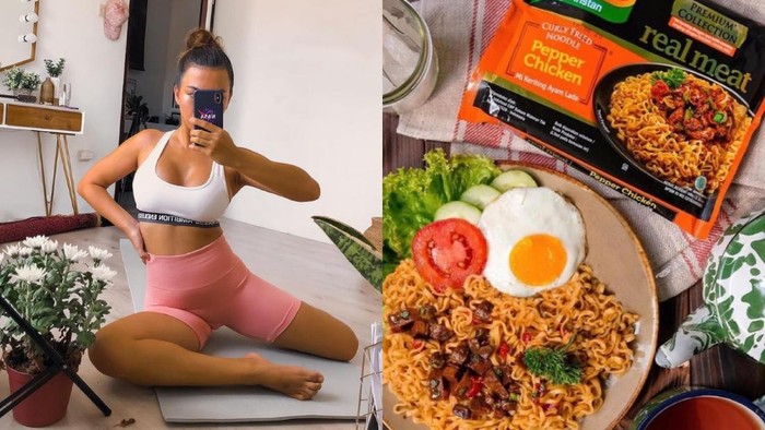 3 Cara Makan Indomie Tanpa Naik Berat Badan ala Yulia Baltschun