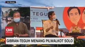 VIDEO: Gibran-Teguh Menang Pilwalkot Solo