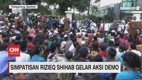 VIDEO: Simpatisan Rizieq Shihab Gelar Aksi Demo