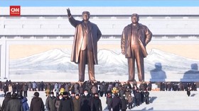 VIDEO: Warga Korut Rayakan 9 Tahun Meninggalnya Kim Jong-il