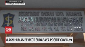VIDEO: 8 ASN Humas Pemkot Surabaya Positif Covid-19