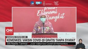 VIDEO: Kemenkes: Vaksin Covid-19 Gratis Tanpa Syarat