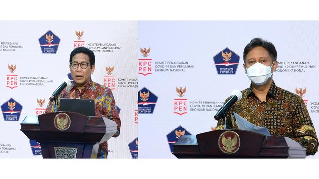 Serapan anggaran untuk pemulihan ekonomi masyarakat terdampak pandemi mencapai Rp481,6 triliun atau 69,3 persen dari total anggaran Rp695,2 triliun.