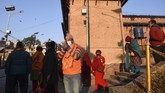FOTO: Syahdu Beribadah Lagi di Kuil Kathmandu Kuil Pashupatinath yang berada di Kathmandu, Nepal, telah dibuka kembali setelah sempat ditutup selama sembilan bulan.