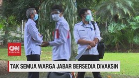 VIDEO: Tak Semua Warga Jabar Bersedia Divaksin