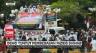 VIDEO: Demo Tuntut Pembebasan Rizieq Shihab