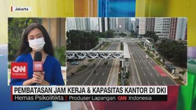 VIDEO: Pembatasan Jam Kerja & Kapasitas Kantor di Jakarta