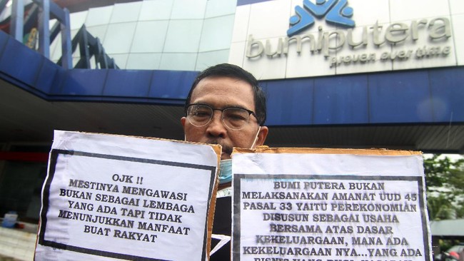 Sebanyak 374 pemegang polis atau nasabah kasus gagal bayar melayangkan somasi kepada AJB Bumiputera 1912 dan Otoritas Jasa Keuangan (OJK).
