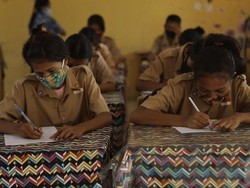Zona Hijau, Sekolah Perbatasan RI-Timor Leste Sudah Tatap Muka