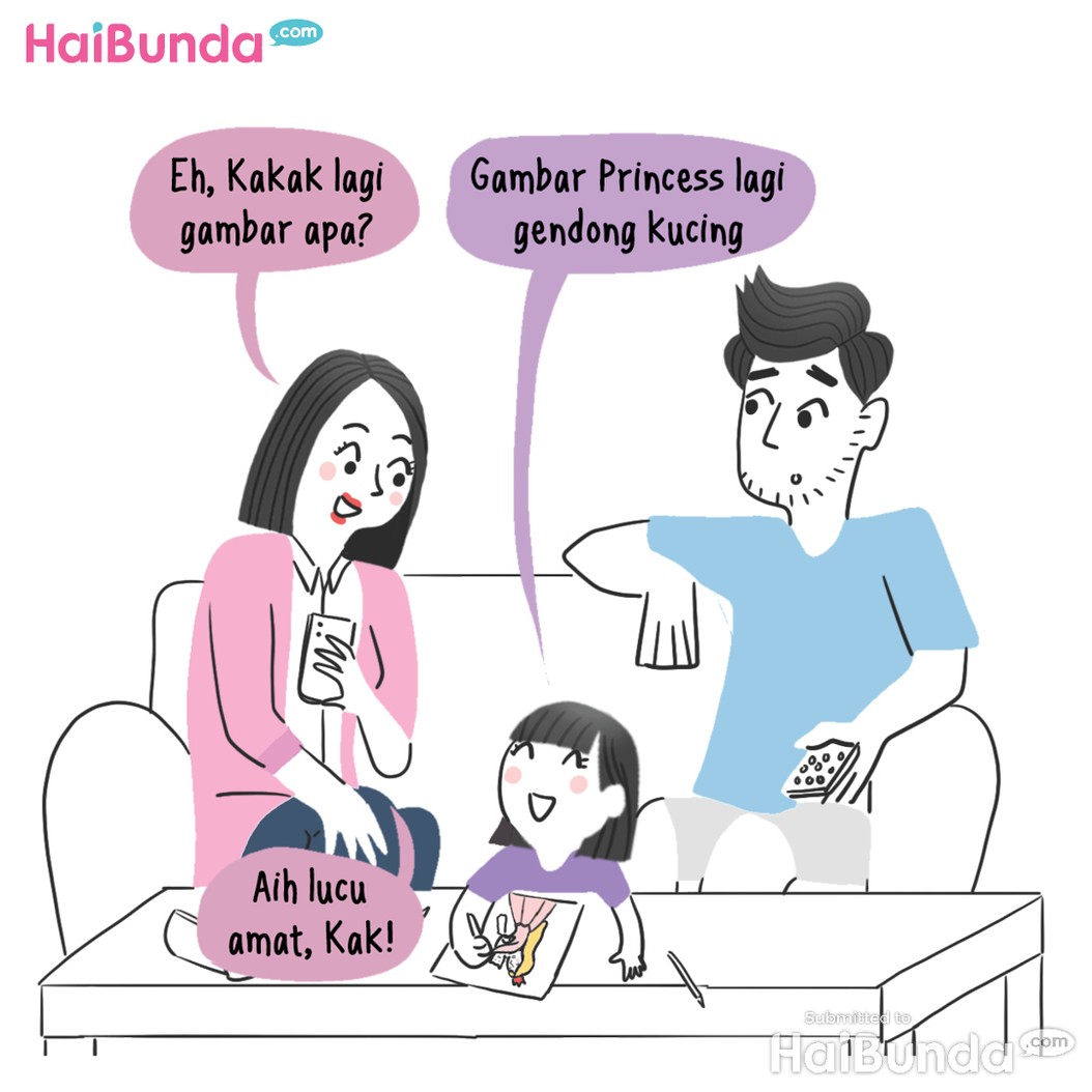 Komik jadi perancang masker