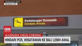 VIDEO: Hindari PCR, Wisatawan ke Bali Lebih Awal