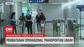 VIDEO: Pembatasan Operasional Transportasi Umum