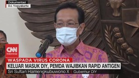 VIDEO: Keluar Masuk DIY, Pemda Wajibkan Rapid Antigen