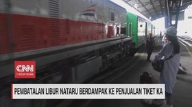 VIDEO: Dampak Pembatalan Libur Nataru ke Penjualan Tiket KA