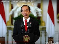 Pesan Jokowi di Dies Natalis UGM: Dorong Inovasi di Berbagai Bidang