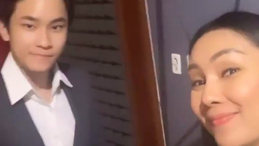 Azka Corbuzier dan Kalina Oktarani Azka Corbuzier dan Kalina Oktarani