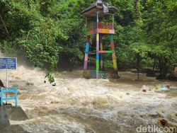 Debit Air Tinggi, Objek Wisata Alam Bantimurung Sulsel Ditutup Sementara