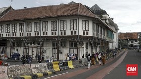 FOTO: Menengok Kota Tua Rehat Sejenak dari Polusi Udara